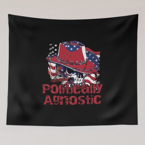 Item preview, US Politics Politically Agnostic designed and sold by OmmeDesigns.