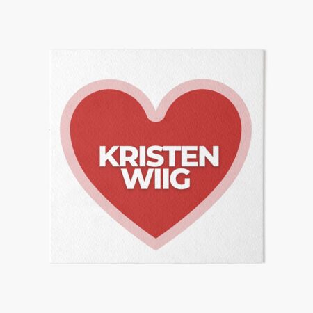 Artikel-Vorschau von Ich liebe Kristen Wiig, designt und verkauft von Itsheartshop.