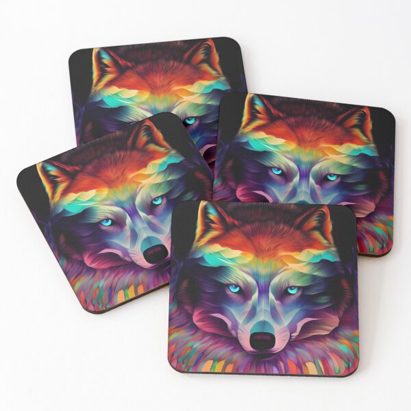 Item preview, Wolf designed and sold by The Spicy Autistic.