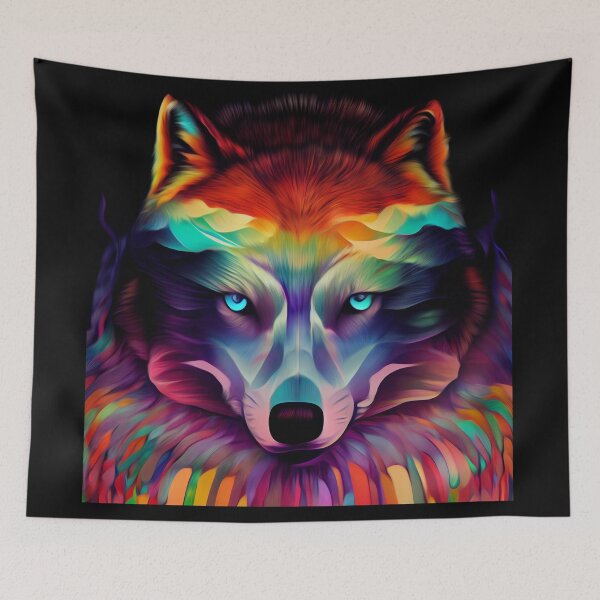 Item preview, Wolf designed and sold by The Spicy Autistic.