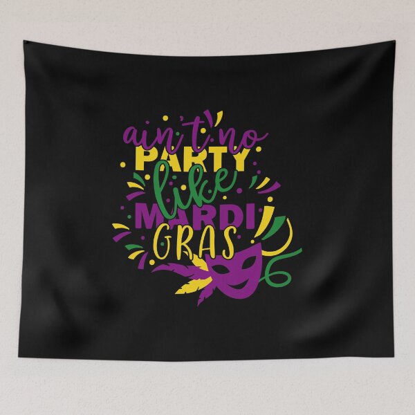 Item preview, Aint no party like mardi gras designed and sold by pnkpopcorn.