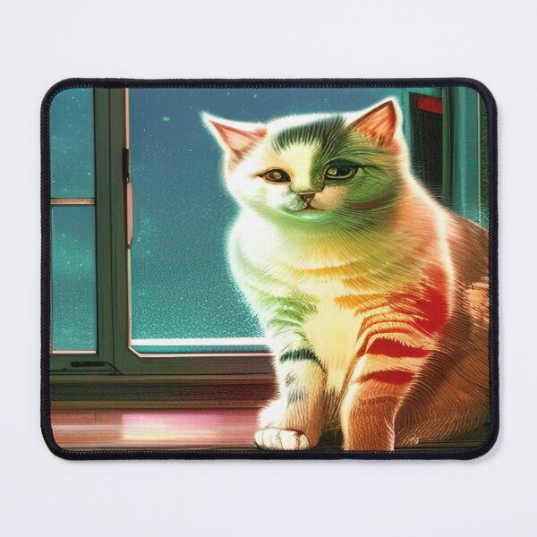 Item preview, Deep Style Abstract of Abstraction Art Kitty Cat designed and sold by ValleyDream.