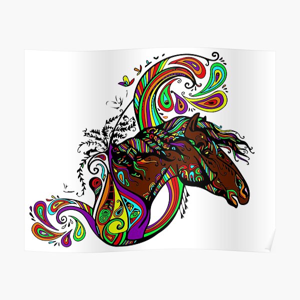 Cheval Esthétique Poster