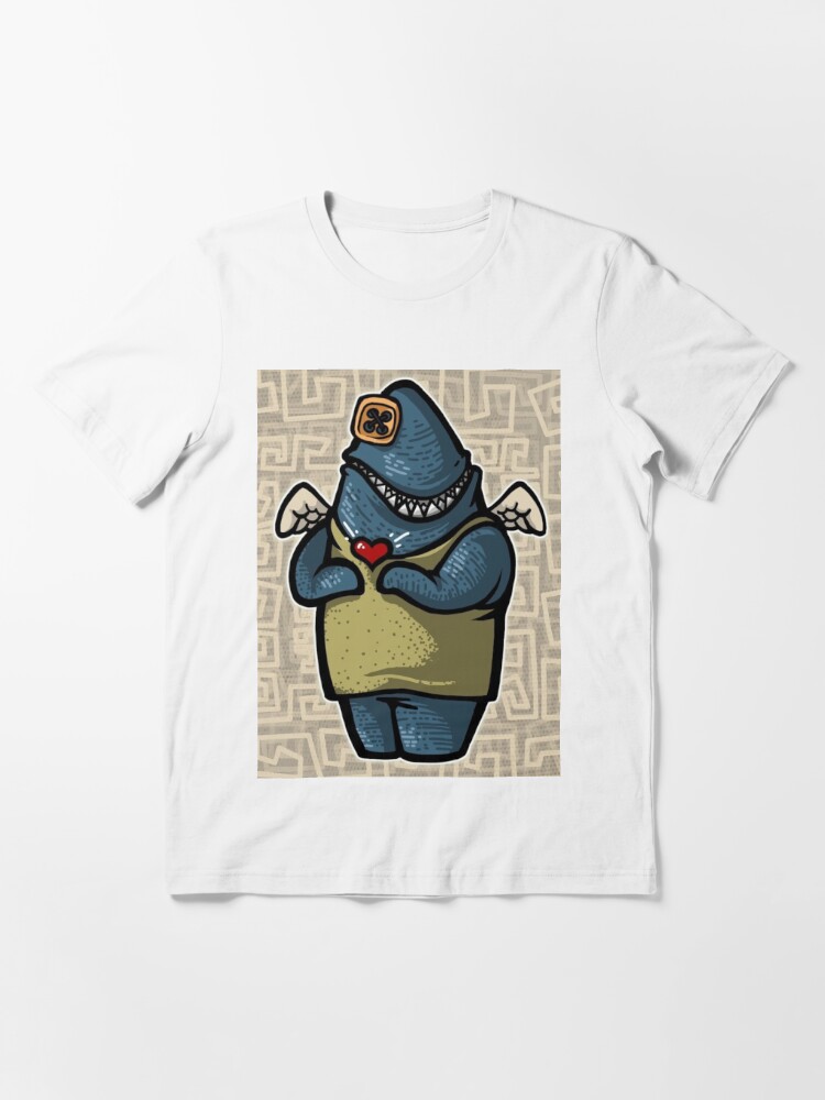 Monster In Love Blue Big Monster Whit Heart Cool Cute Fun Crazy Shark  Monster | Essential T-Shirt