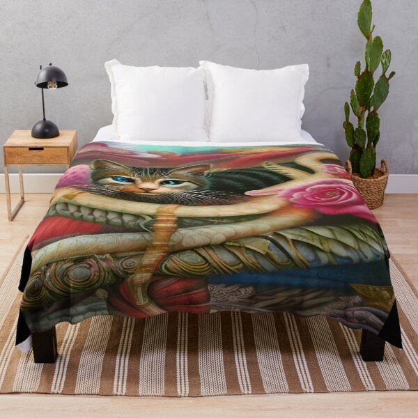 Item preview, Deep Style Abstract of Abstraction Art Kitty Cat designed and sold by ValleyDream.
