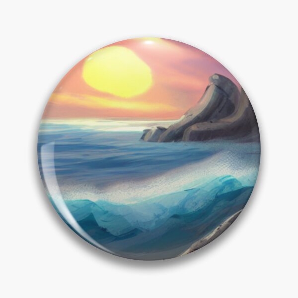 Item preview, Ocean Waves Painting Series - Painting 10 -Throw Pillows and Prints.  designed and sold by ScatterHub.