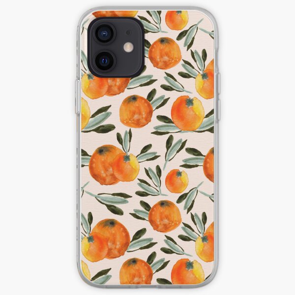 Sunny orange iPhone Soft Case