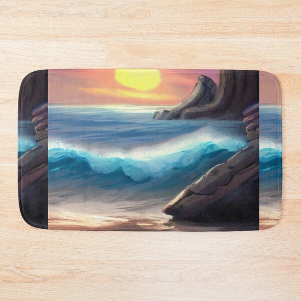Item preview, Ocean Waves Painting Series - Painting 10 -Throw Pillows and Prints.  designed and sold by ScatterHub.