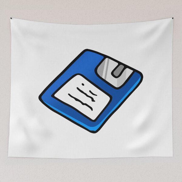 Item preview, Floppy Disk Doodle Art designed and sold by vandervisuals.
