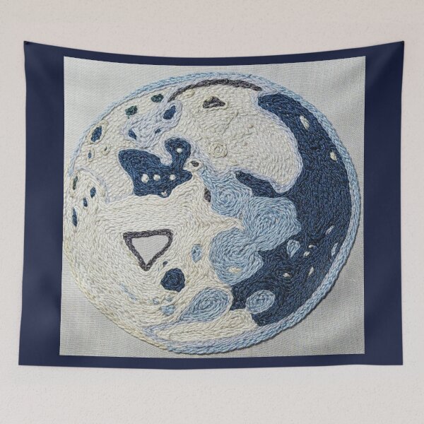 Item preview, MOON EMBROIDERY designed and sold by Merche-Falomir.