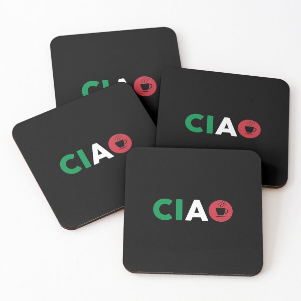 Item preview, Ciao Italian I Love Italy With Italia Espresso designed and sold by Creekman Designs.