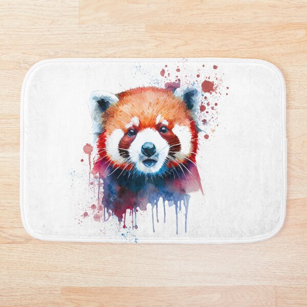 Artikelvorschau, Roter Panda-Aquarell entworfen und verkauft von RayFineArt.