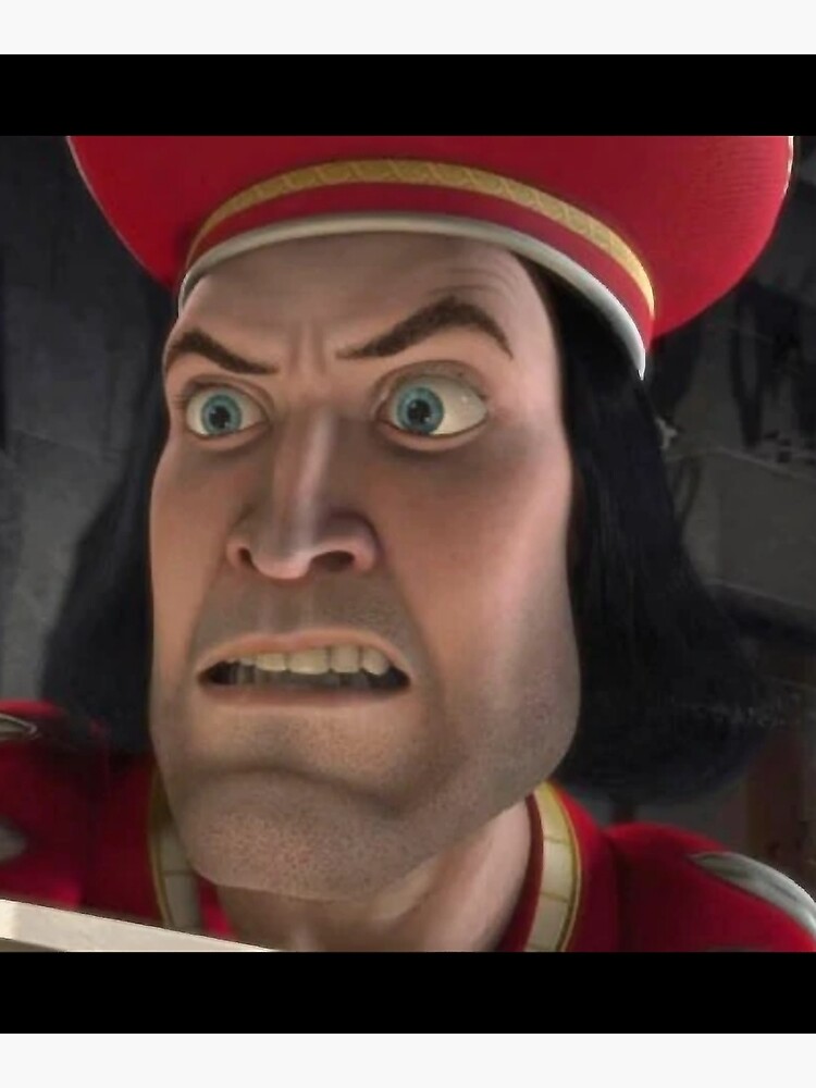 "Lord Farquaad " Poster for Sale by TopTeeUK Redbubble