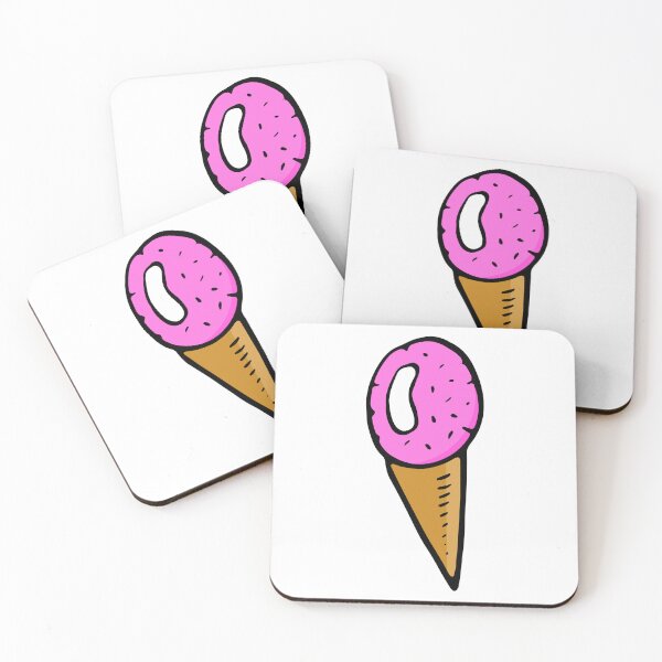 Aperçu de l'œuvre Ice Cream Doodle Art créée et vendue par vandervisuals.