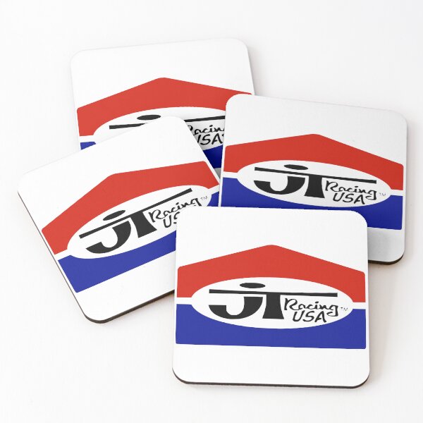 Item preview, (white background) JT Racing USA vintage BMX logo designed and sold by Artyssytb.