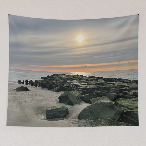 Item preview, Ocean City NJ ~ 9th Street Jetty designed and sold by LeslieMac713.