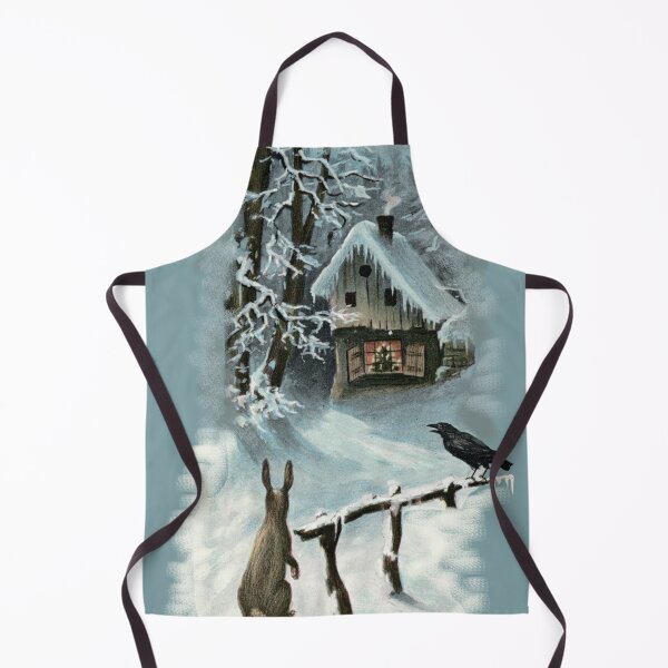 Item preview, Winter Snowy Forest Landscape Painting designed and sold by Eklectikos.