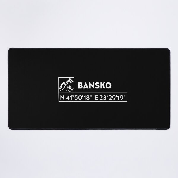 Item preview, Bansko Bulgaria Coordenates designed and sold by Pistacchio Graphic.
