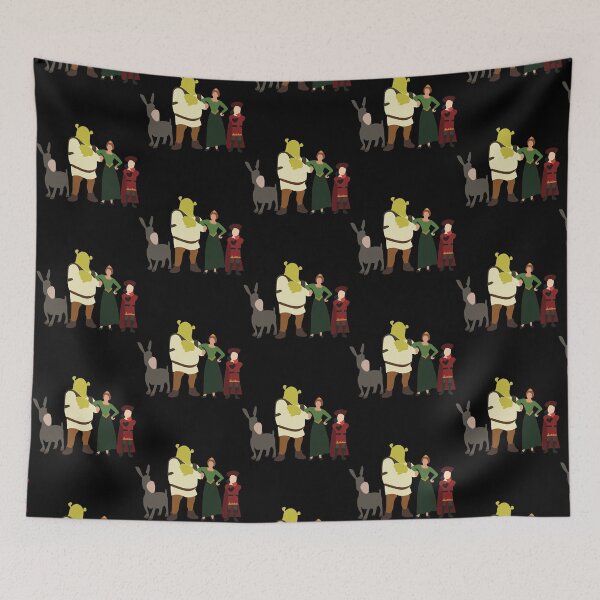 Item preview, Minimalist Shrek and Friends designed and sold by TopTeeUK.