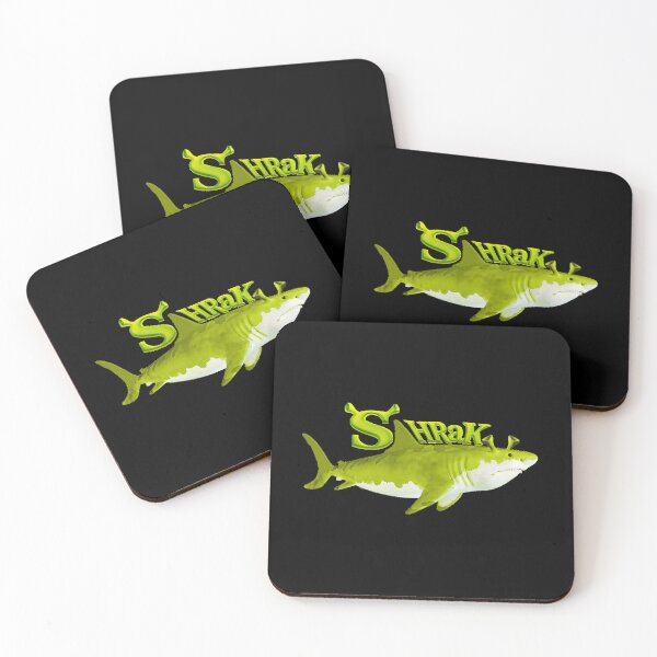 Item preview, Shrak wWords- Shrek but a Shark designed and sold by TopTeeUK.