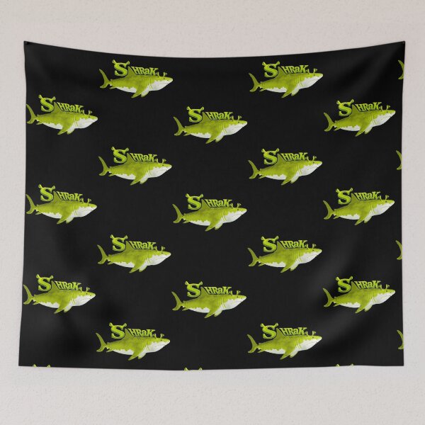 Item preview, Shrak wWords- Shrek but a Shark designed and sold by TopTeeUK.