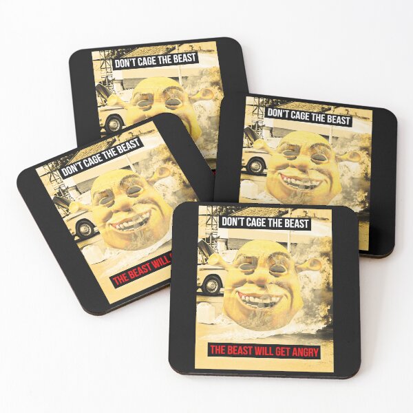 Item preview, Shrek - Don_t Cage The Beast designed and sold by TopTeeUK.