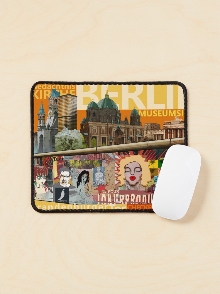 Thumbnail 1 von 5, Mauspad, BERLIN - Big City - Capital City designt und verkauft von chillyoo-shop.