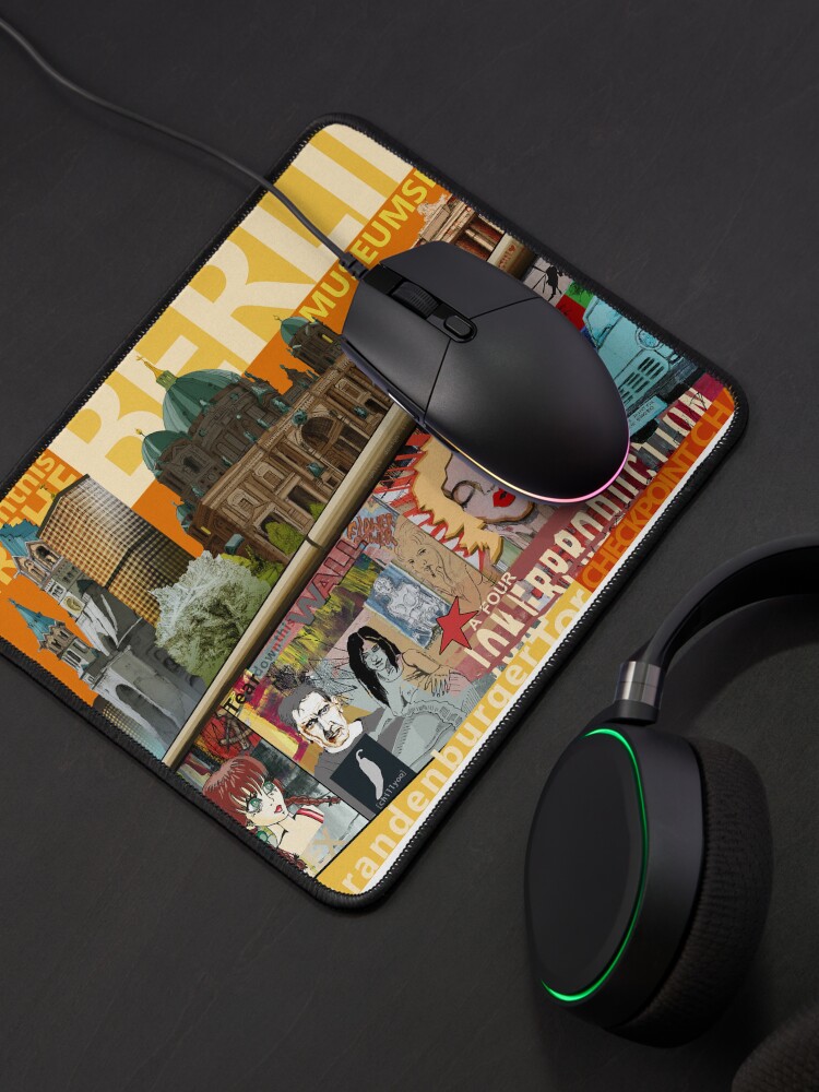 Thumbnail 4 von 5, Mauspad, BERLIN - Big City - Capital City designt und verkauft von chillyoo-shop.