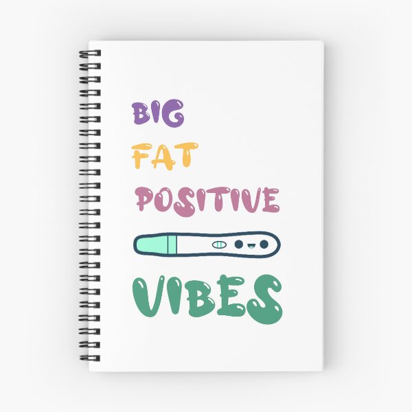 Item preview, Big Fat Positive Vibes  designed and sold by Mariya Krashkova.