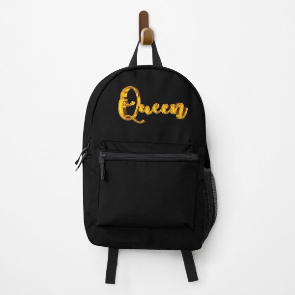 Item preview, The Word Queen in Shiny Gold Script Typography 3 designed and sold by Cawaiico.