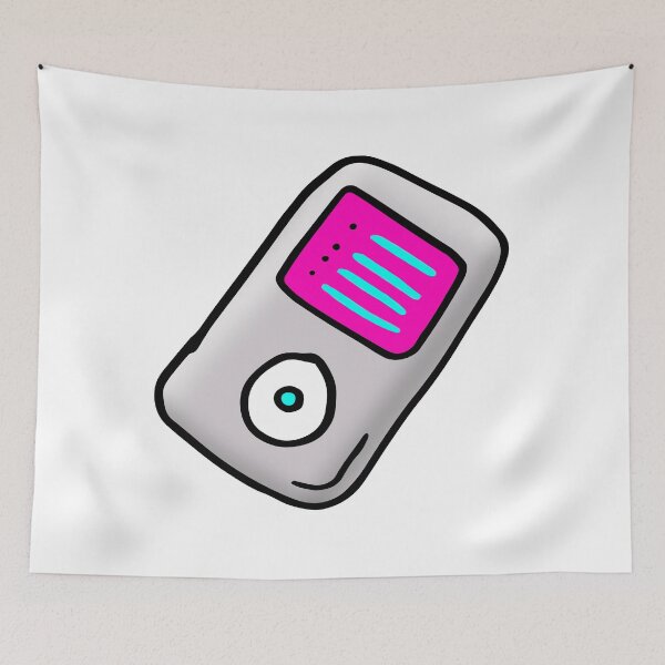 Item preview, Music Player Doodle Art designed and sold by vandervisuals.