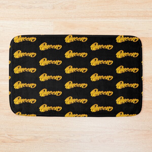 Item preview, The Word Queen in Shiny Gold Script Typography 4 designed and sold by Cawaiico.
