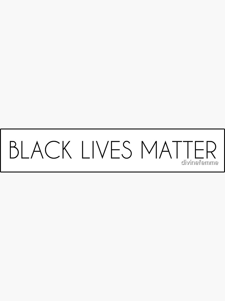BLACK LIVES MATTER by divinefemme