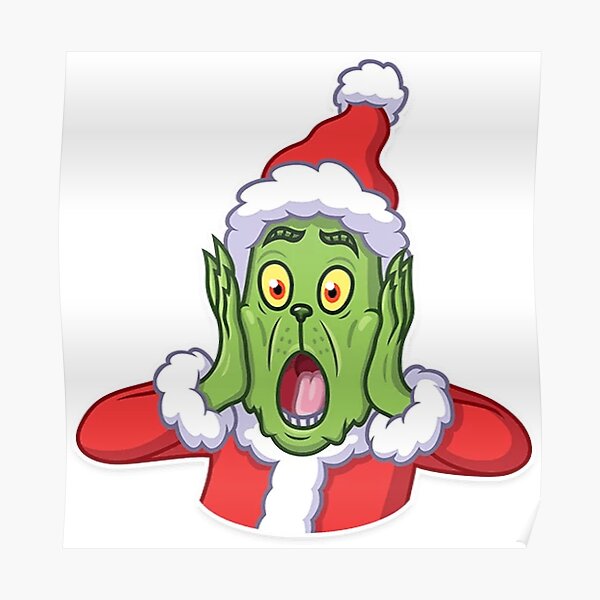 Grinch Poster For Sale By Ceced0107 Redbubble 6741