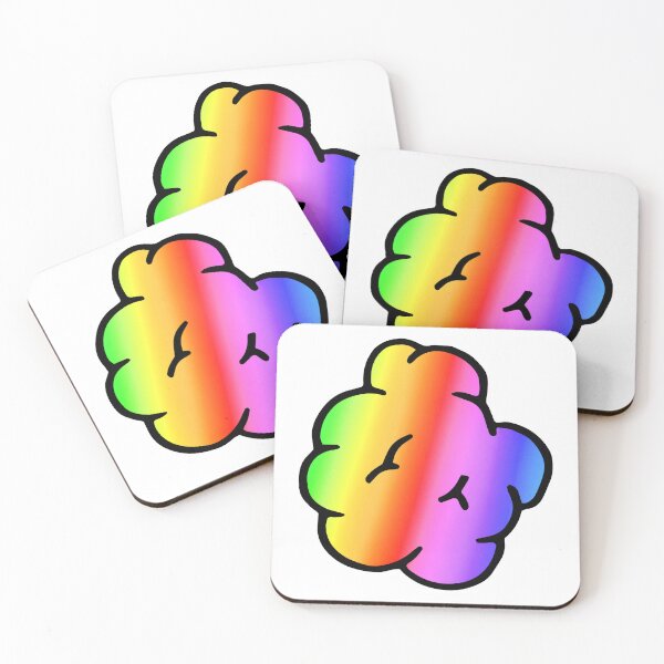 Item preview, Rainbow Cloud Doodle Art designed and sold by vandervisuals.