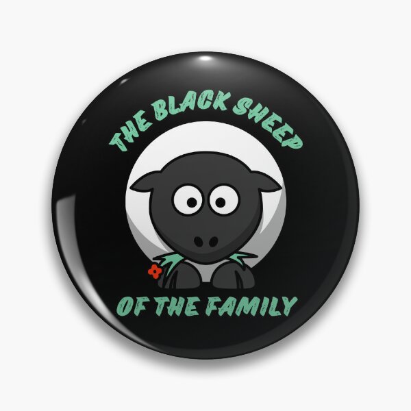 Item preview, The Black Sheep Of The Family designed and sold by RockBeeDesigns.