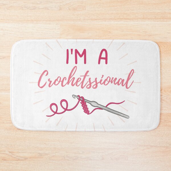 Item preview, I'm A Crochetssional Crochet Theme  designed and sold by RakelMacc.