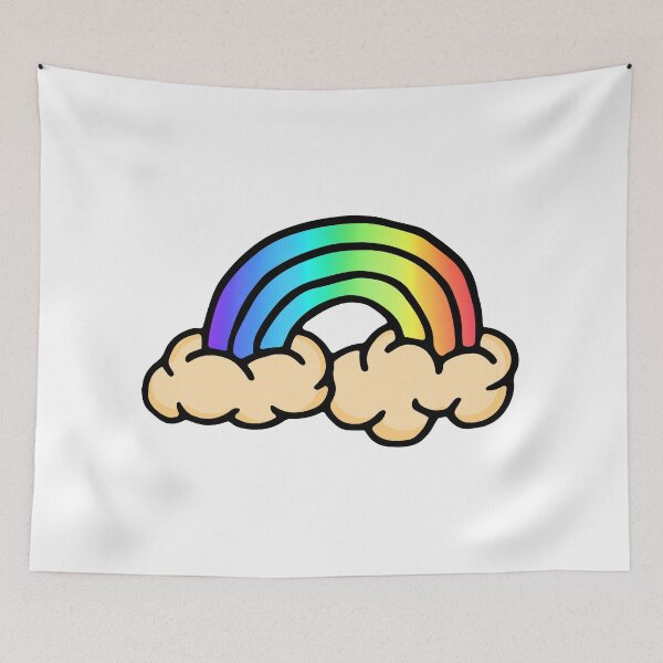 Item preview, Rainbow Doodle Art designed and sold by vandervisuals.