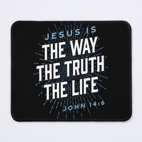Item preview, Jesus The Way Truth Life Christian John 14:6 Bible Verse designed and sold by PrestoDesign.