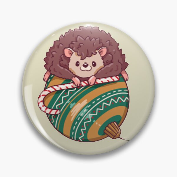 Item preview, Merry Christmas hedgehog designed and sold by AnimalandWild.