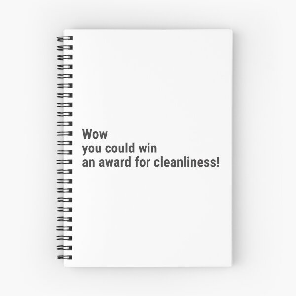 Item preview, Wow, you could win an award for cleanliness! designed and sold by awanos.