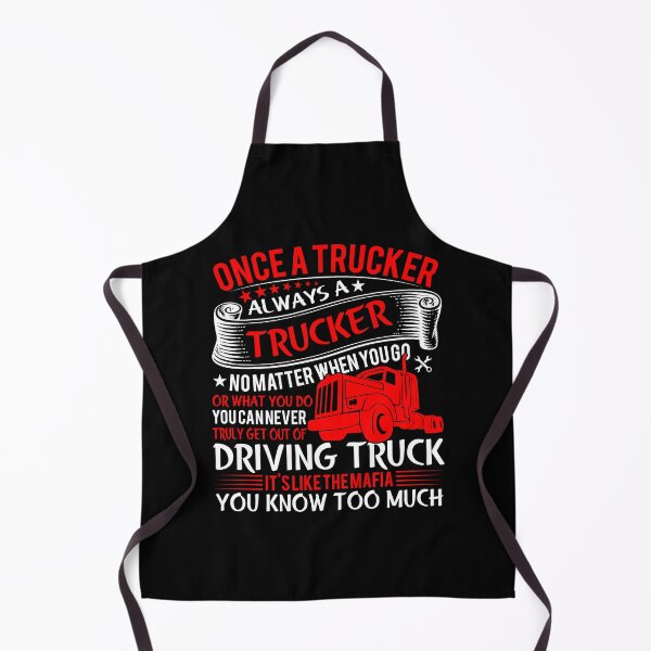 Item preview, Once a trucker It's like mafia designed and sold by FanityPrints.