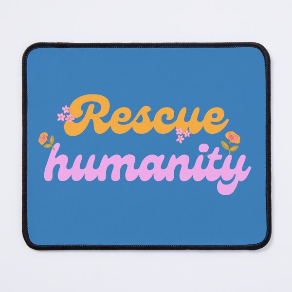 Item preview, Rescue humanity campaign designed and sold by DesignUneed.