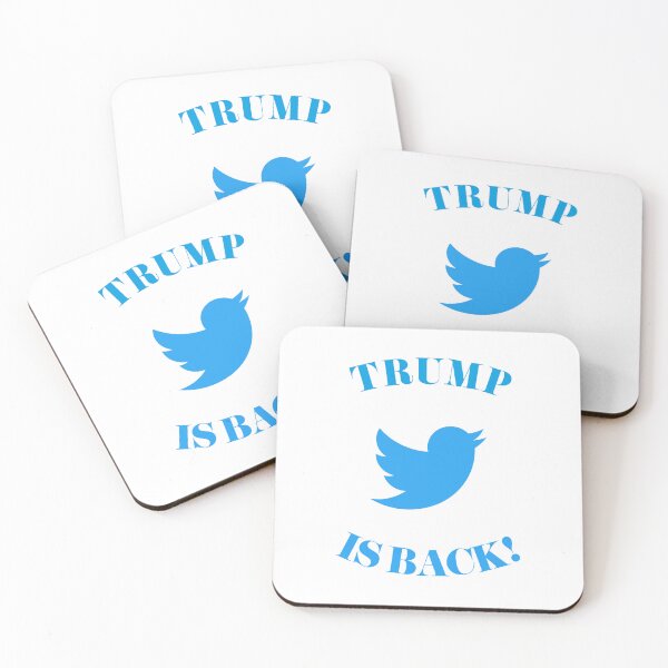 Item preview, TRUMP IS BACK ON TWITTER  designed and sold by janeynic.