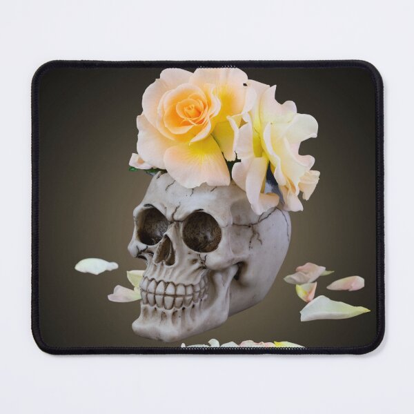Item preview, Bones And Botany Yellow Skull designed and sold by TjsDesignsnMore.