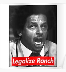 Eric Andre - Legalize Ranch - Red Poster