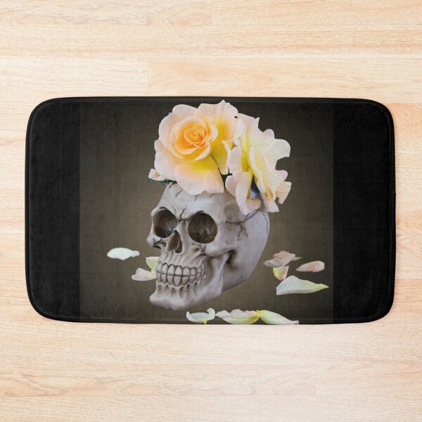 Item preview,  Bones And Botany Yellow Skull designed and sold by TjsDesignsnMore.