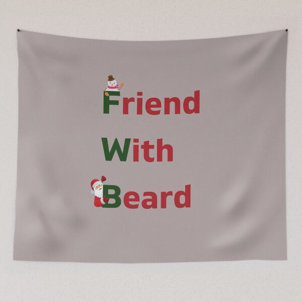 Item preview, Friend With Beard designed and sold by ORA_ORA.
