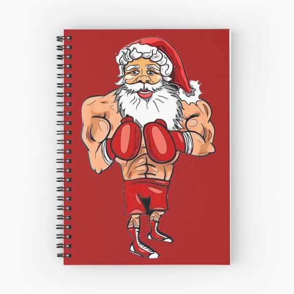 Item preview, Boxing Santa designed and sold by BigTexFunkadelic.