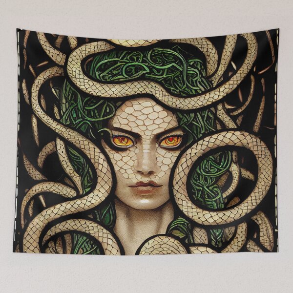 Item preview, Algol (Stained Glass) designed and sold by OccultDreams.